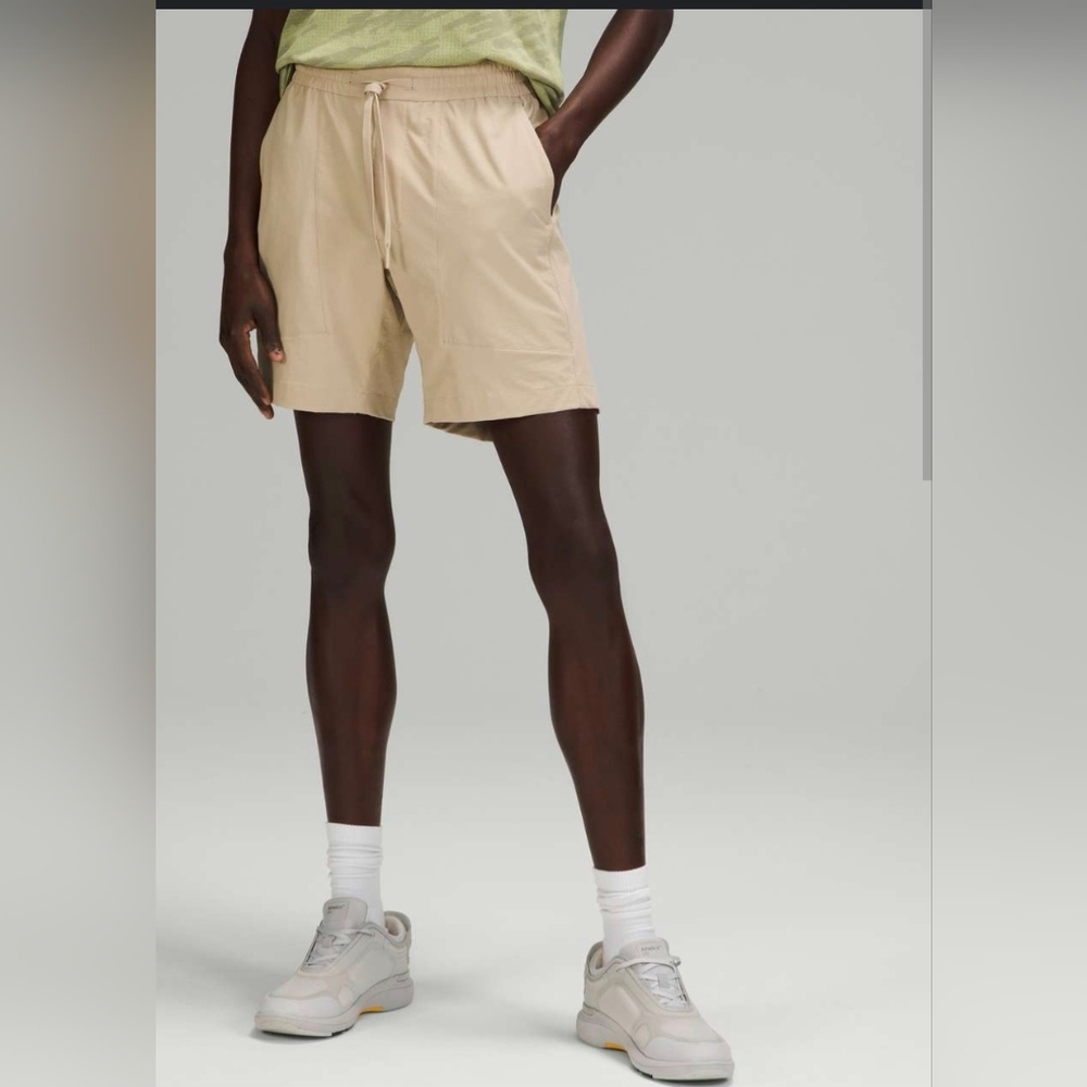 Lululemon Athletica Beige Athletic Shorts